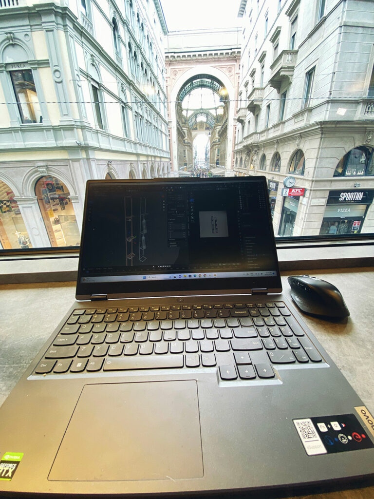 Design-Inspired Travel working in Milan