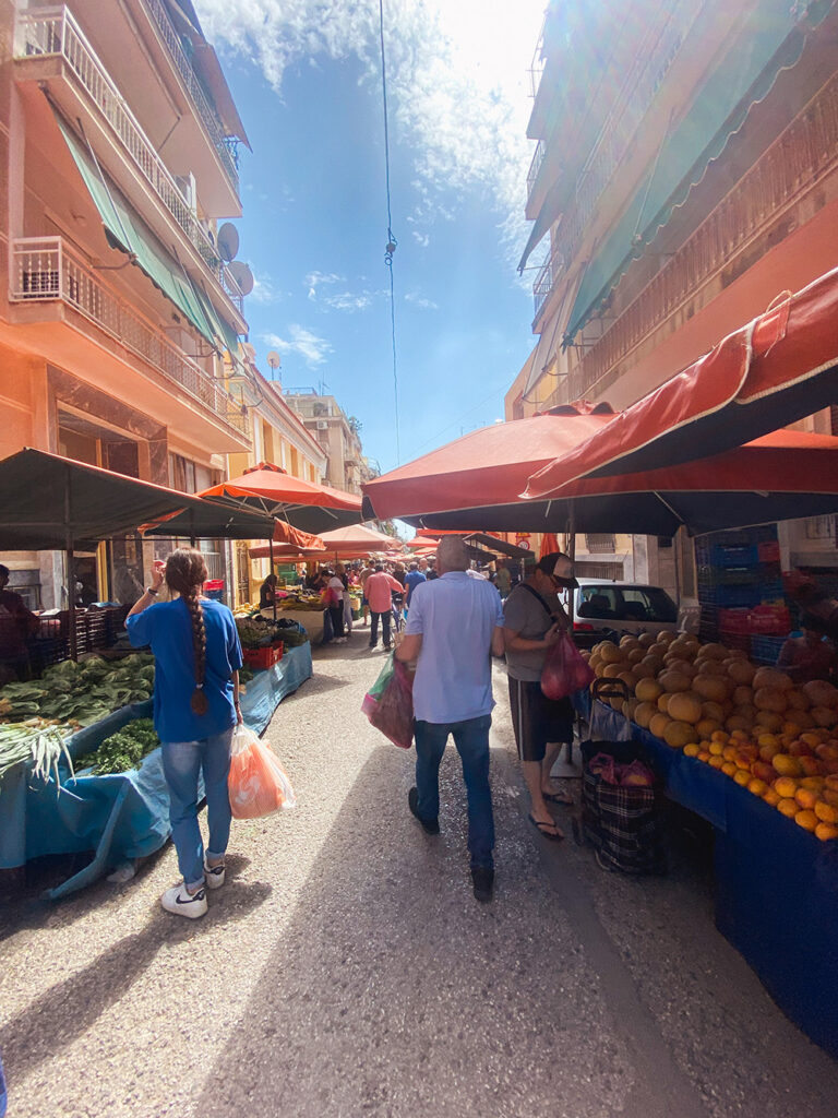 Digital Nomad in Athens - Markets